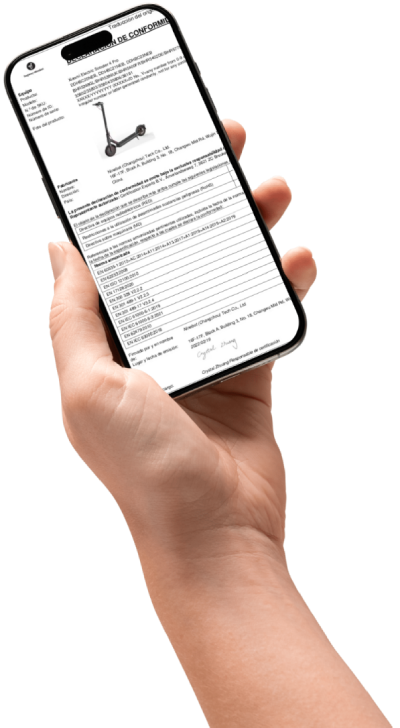 registrar patinete eléctrico