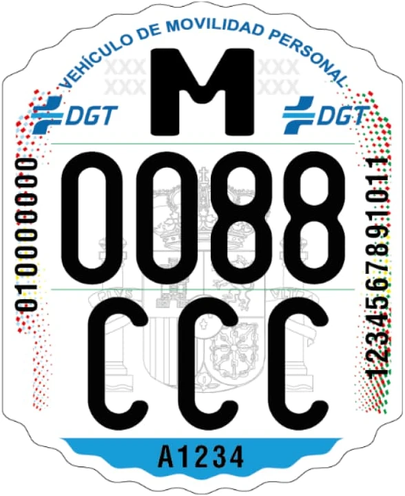 registrar patinete eléctrico matricula