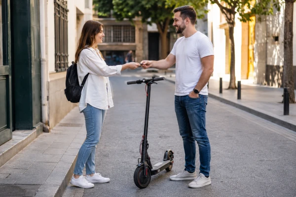 Vender un patinete eléctrico registrado: contrato, titularidad y DGT